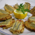 Anchoas rellenas de pimiento del piquillo