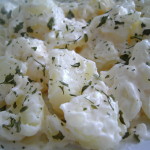 Patatas con ajolio o alioli