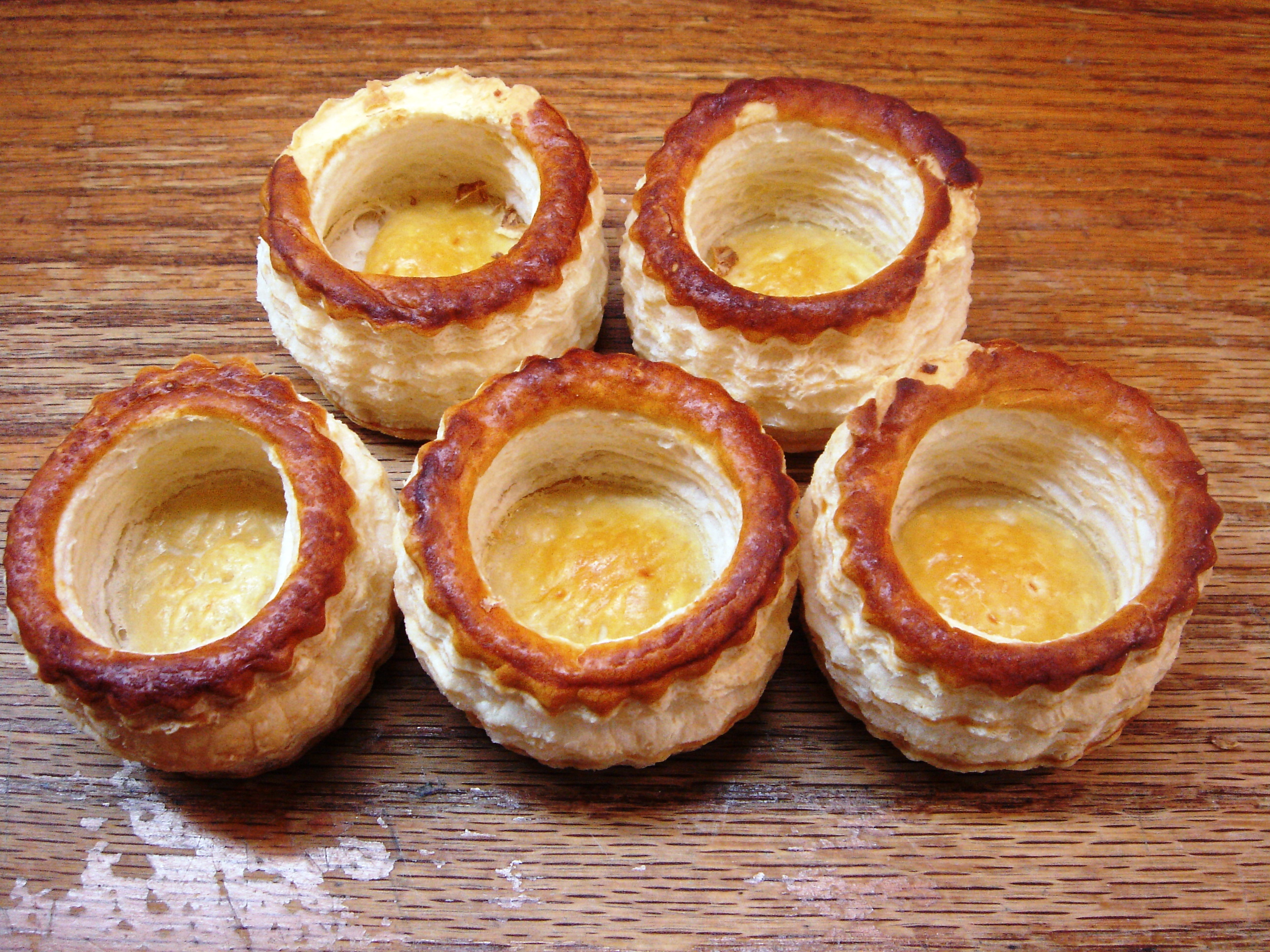 Receta cocina volovanes