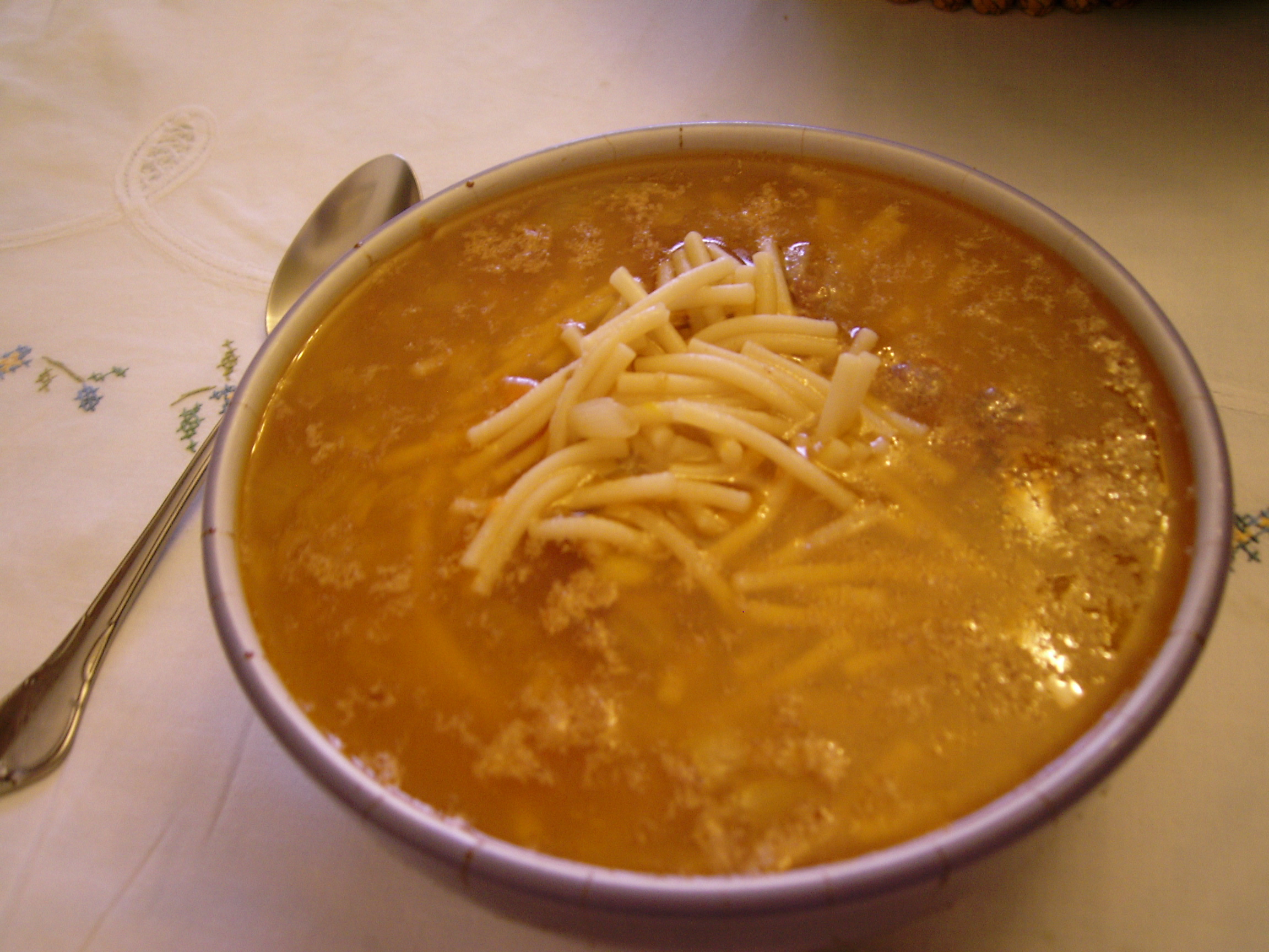 receta fideos a la cazuela