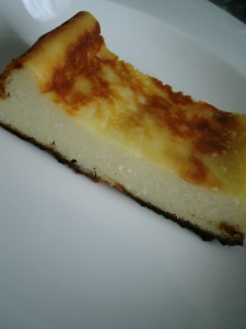 Tarta de queso fresco