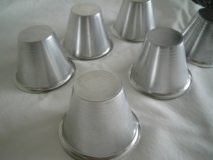 vasos de chocolate rellenos 