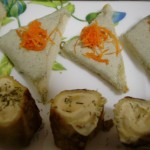 Canapé de pate de berberechos